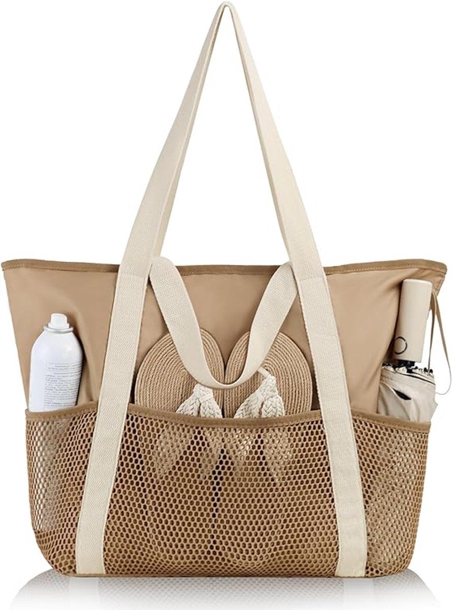 XXL Family Beach Bag | Waterproof Foldable | 7 Pockets