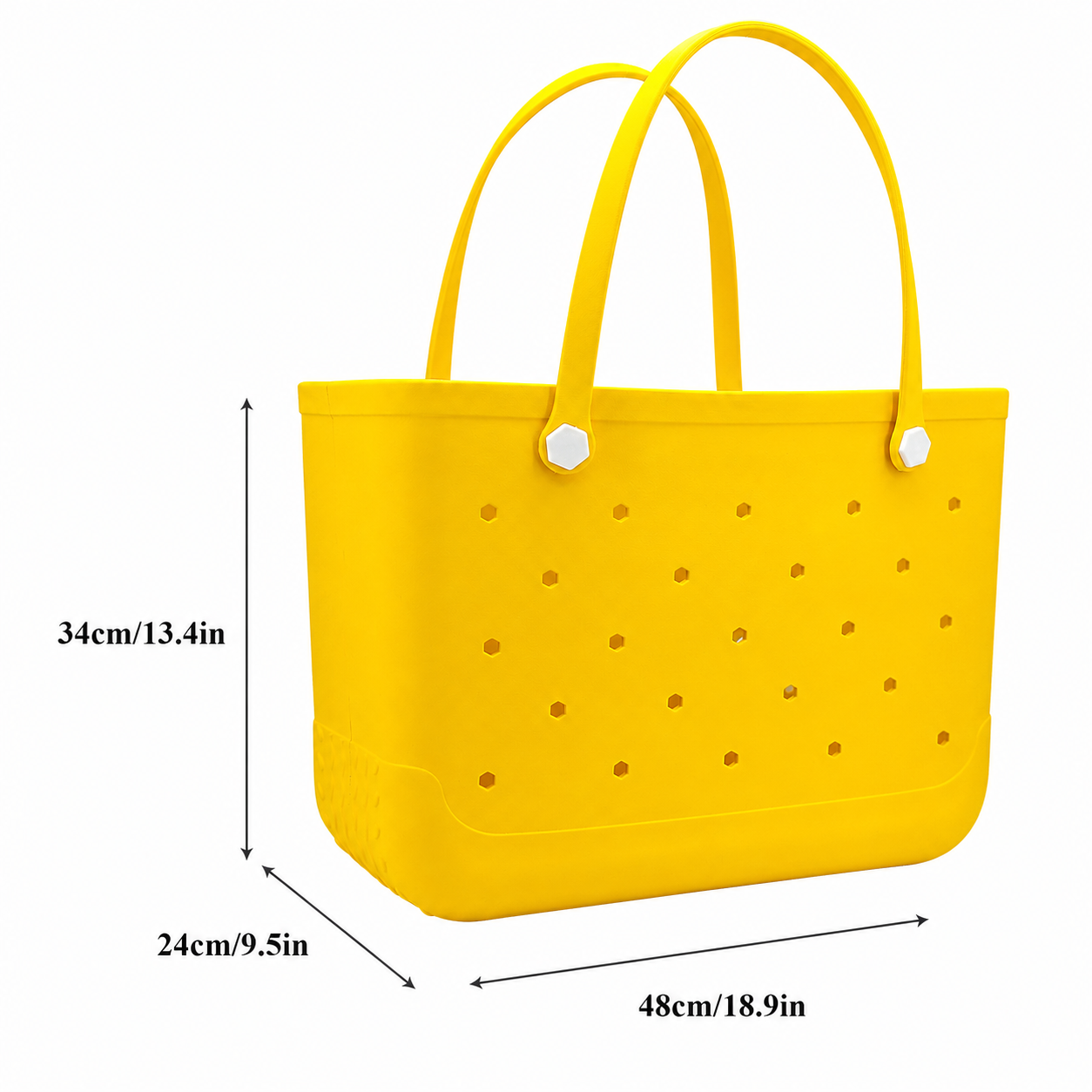 Waterproof Hexagon Mesh Beach Bag | Medium & Large |5 Colours