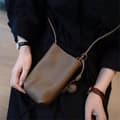 Leather Crossbody Phone Bag | Shoulder Bag & Card Wallet | Women's Mini Purse