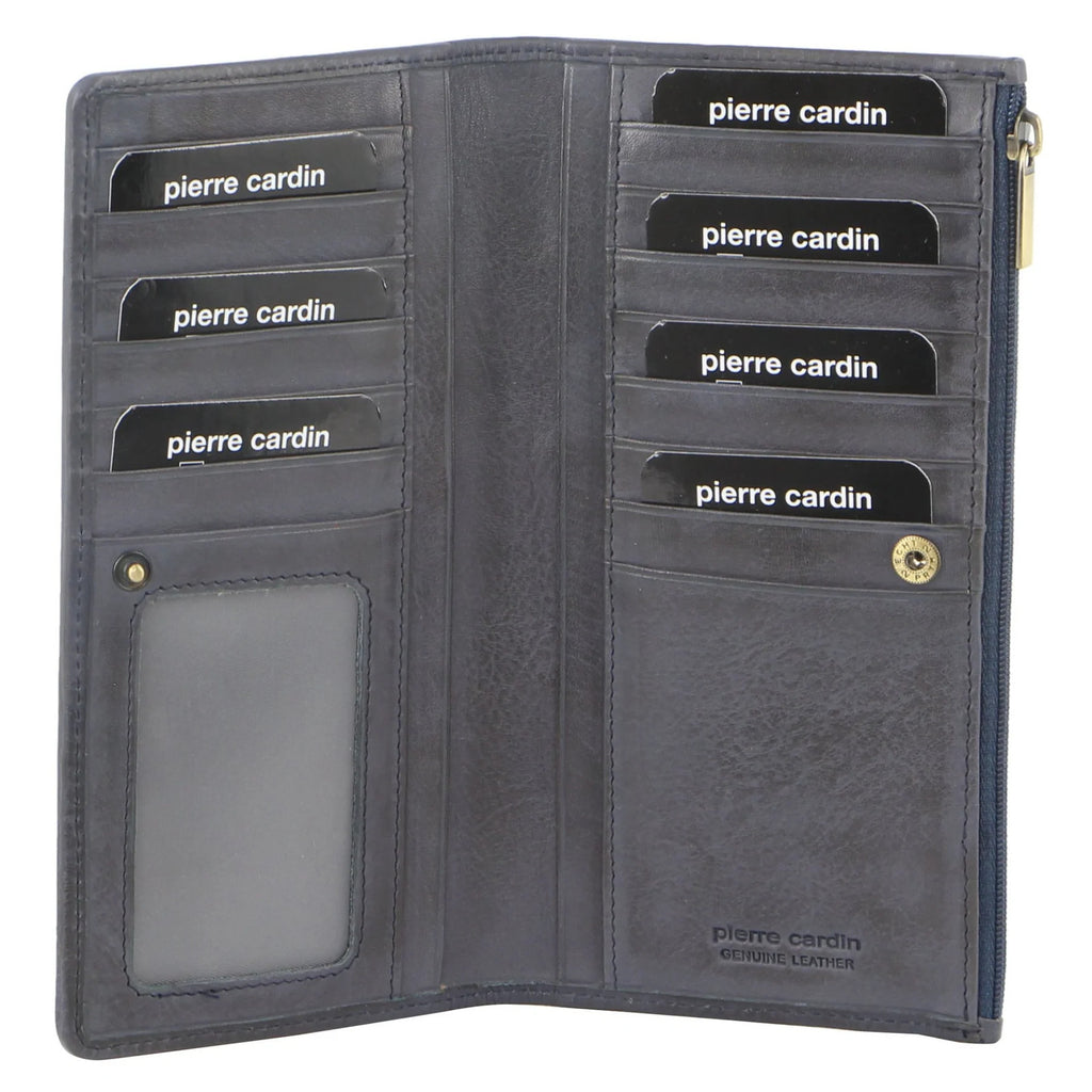 Pierre Cardin Soft Italian Leather RFID Wallet – Teal