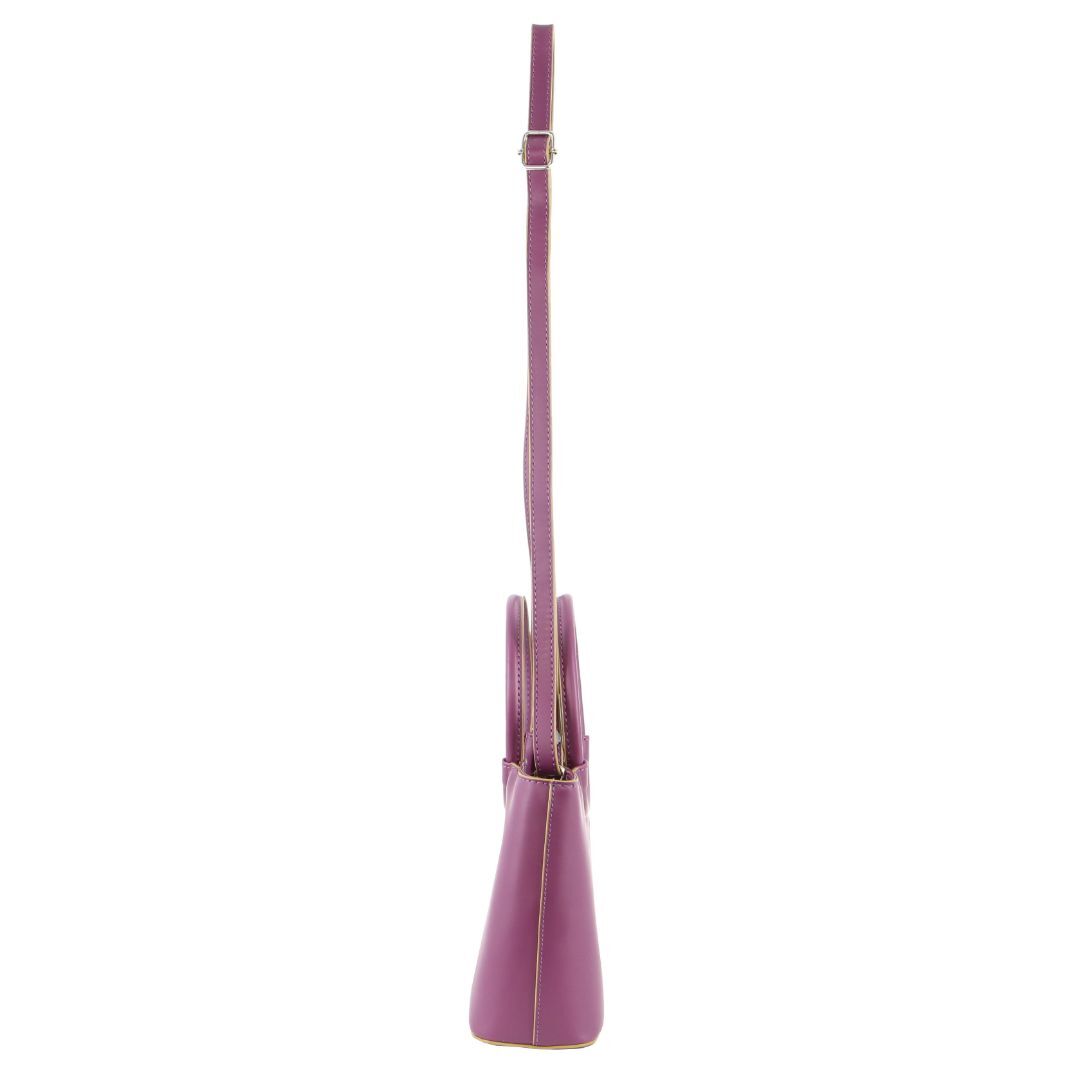 Milleni Mini Tote Handbag – Plum