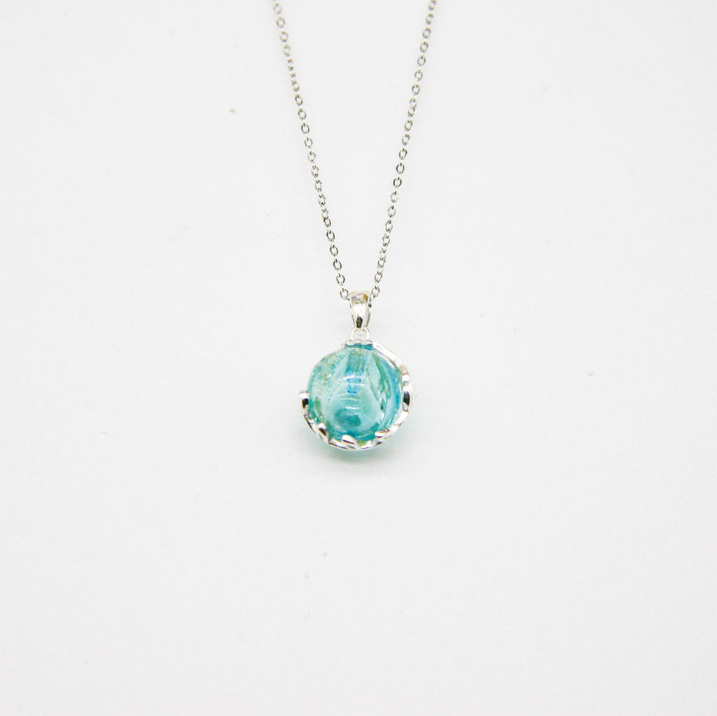 Aroma Diffuser Necklace Gift Box – Light Blue