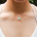 Aroma Diffuser Necklace Gift Box – Light Blue