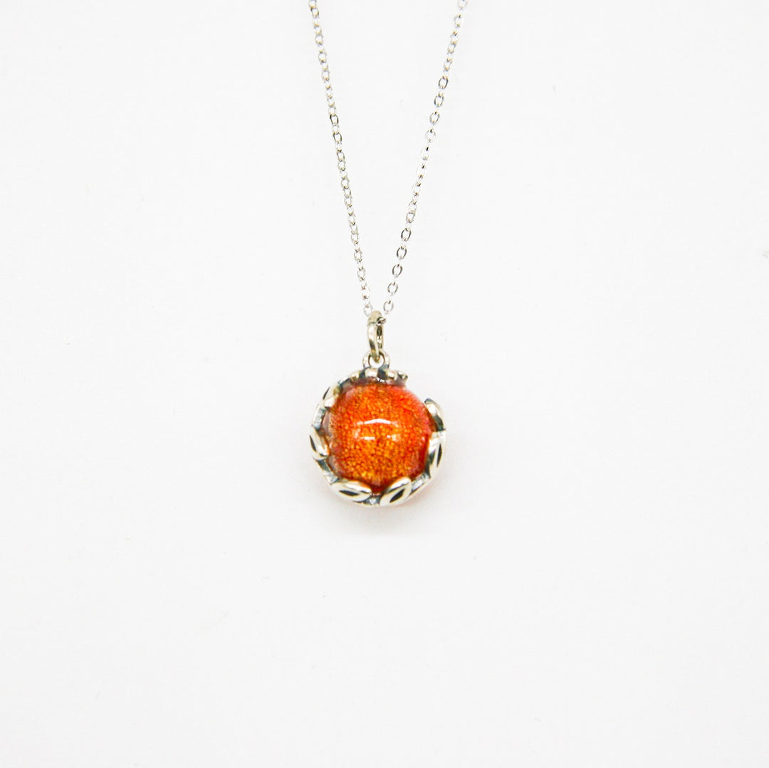 Aroma Diffuser Necklace Gift Box – Fire Red