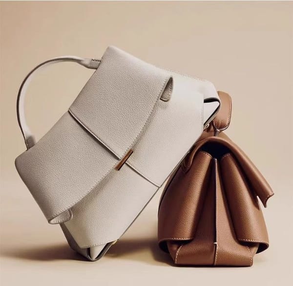 Genuine Cowhide Leather Top Handle Satchel - 5 Colours