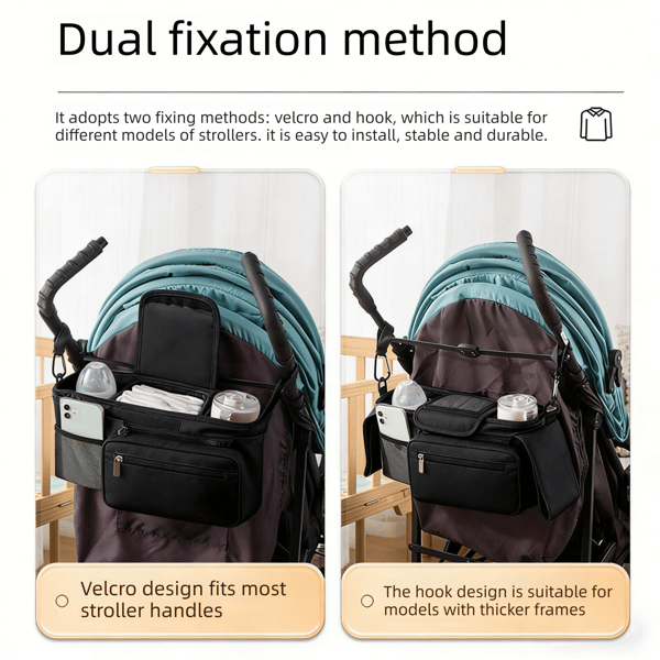 Universal Pram & Stroller Organiser Bag | 5 Colours