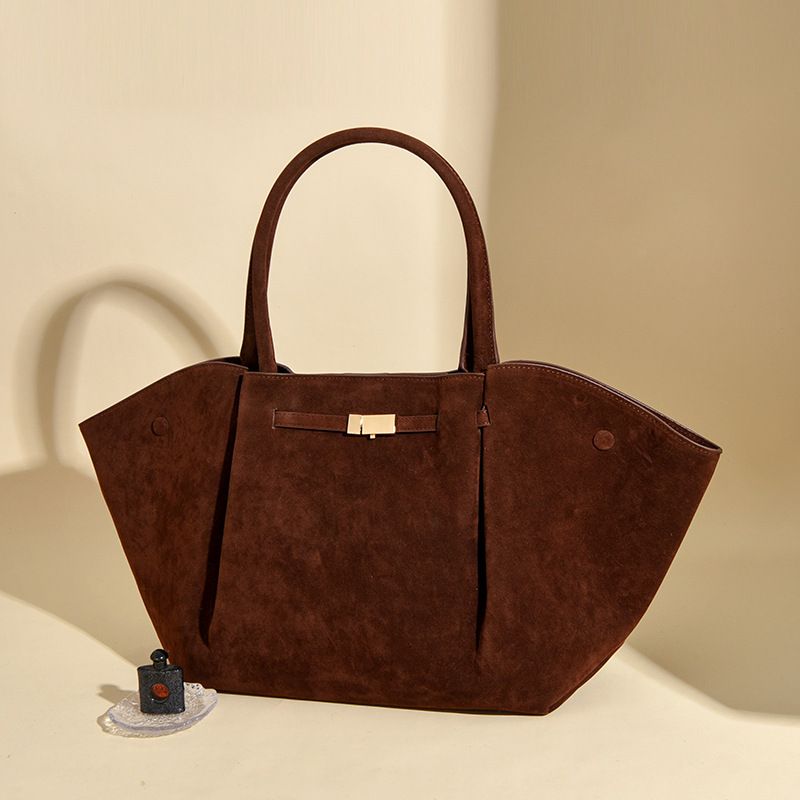 Oversized Slouchy Tote Bag | Soft PU & Suede | 5 Colours | Handbag & Shoulder Bag