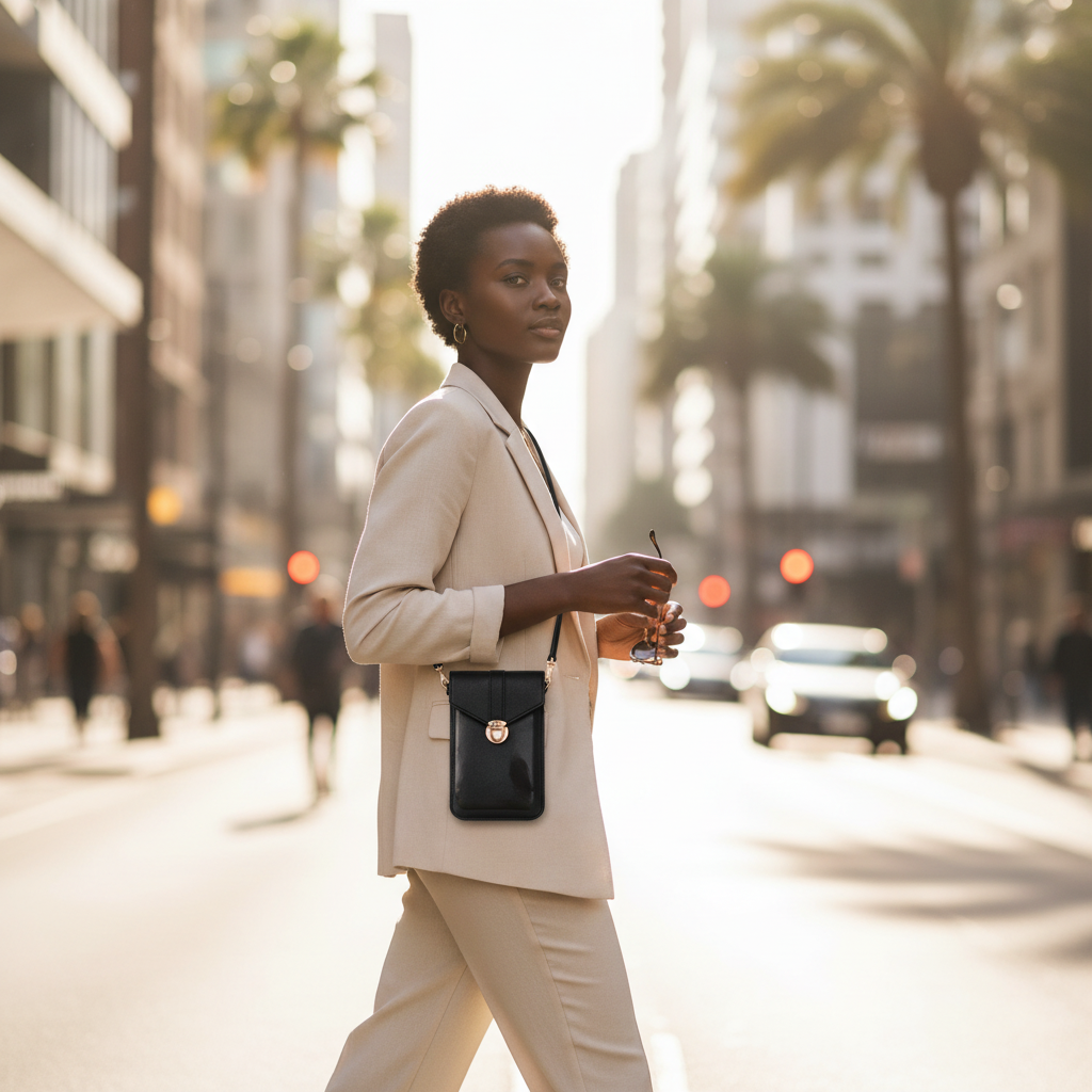 Black Crossbody Lifestyle