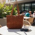 Cognac Shoulder Bag Lifestyle