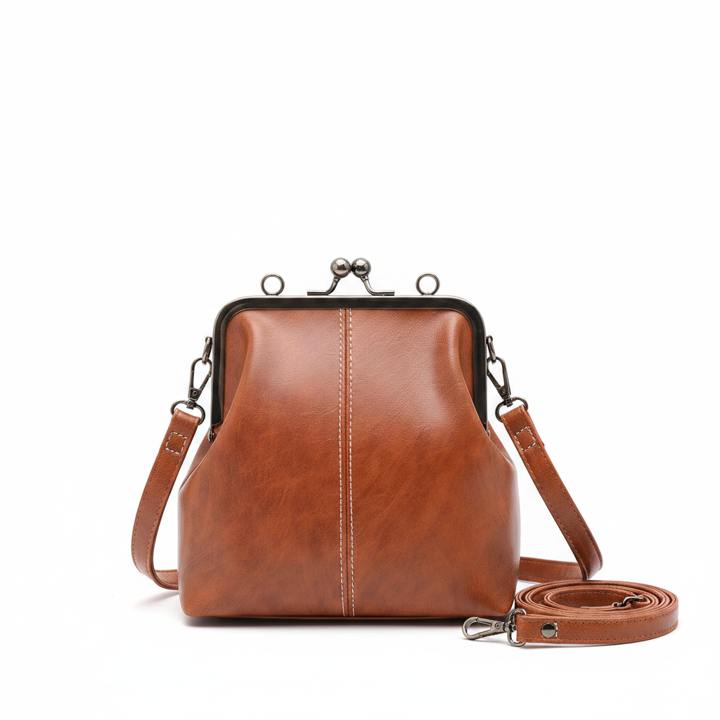 Vintage Kiss-Clasp Bag Product Shot